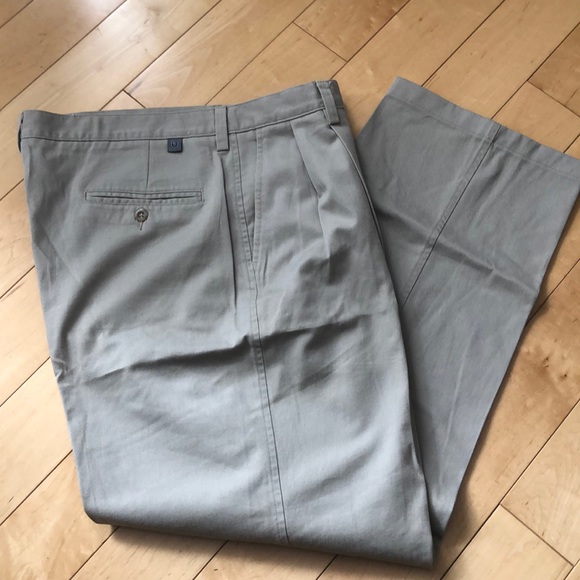 BNWT Beige 100% Cotton Pants - Picture 1 of 4